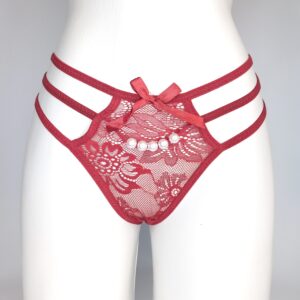 Panty Pearls Vinotinto