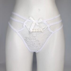 Panty Pearls Blanca