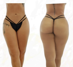 Panty Mariposa Roja / Negra / Blanca / Azul Oscuro maximo talla M