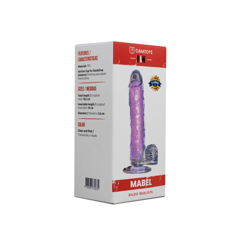 Raw Dildo Realista Mabel Rosado