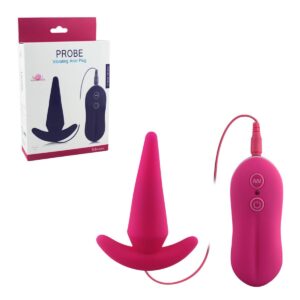 Plug Anal Vibrador Bakary Color Negro