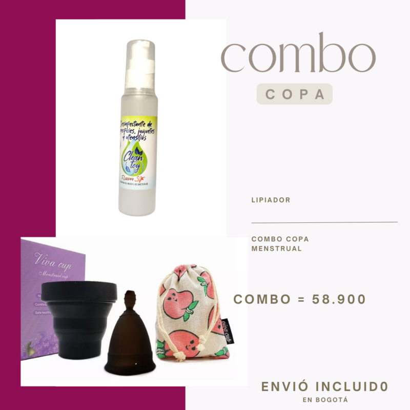 Combo copa menstrual