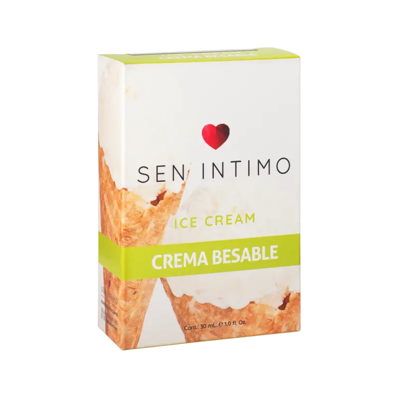Crema Besable Ice Cream X 30 Ml Sen Intimo