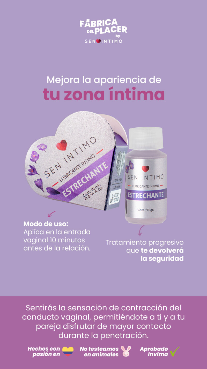 Estrechante Corazón X 10 Ml Sen Intimo