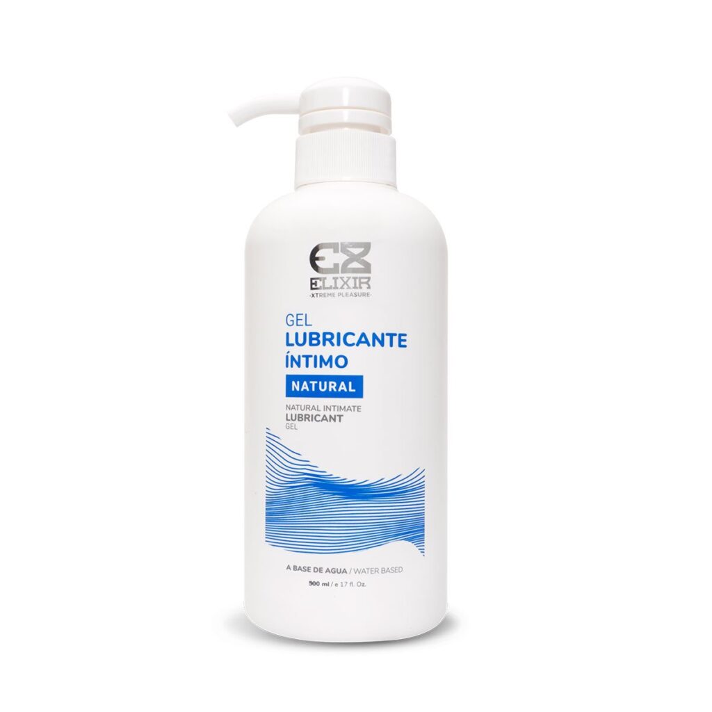 Gel Lubricante Natural Íntimo a base de agua Elixir 500 ml