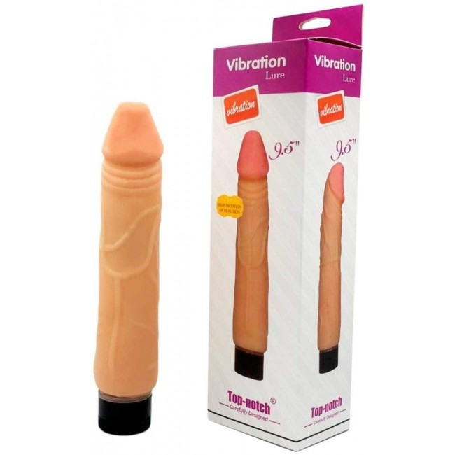 Vibrador Realista Lure 9.5” Color Piel