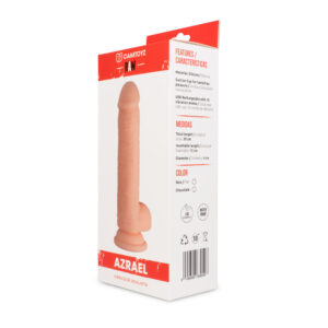 Vibrador Realista Azrael 20,2 cm Piel