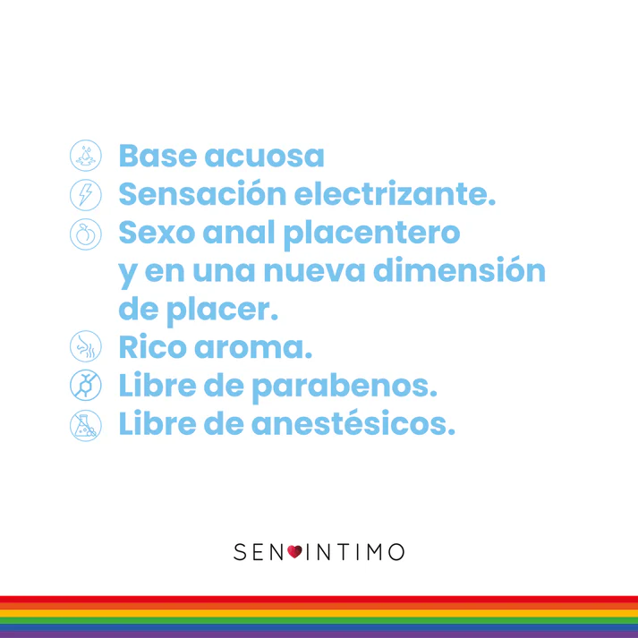 Lubricante Intimo Anal Electrizante Sen Intimo
